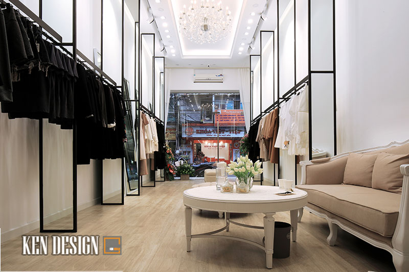 Thiết kế shop thời trang đẹp.